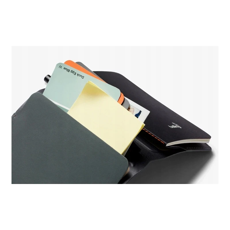 Bellroy Notebook Cover - okładka na notes z notesem w zestawie (everglade)