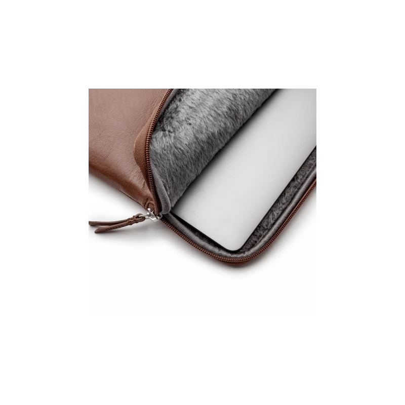 Trunk 14" MacBook Pro Sleeve - skórzane etui ochronne do MacBook 14" (brown)