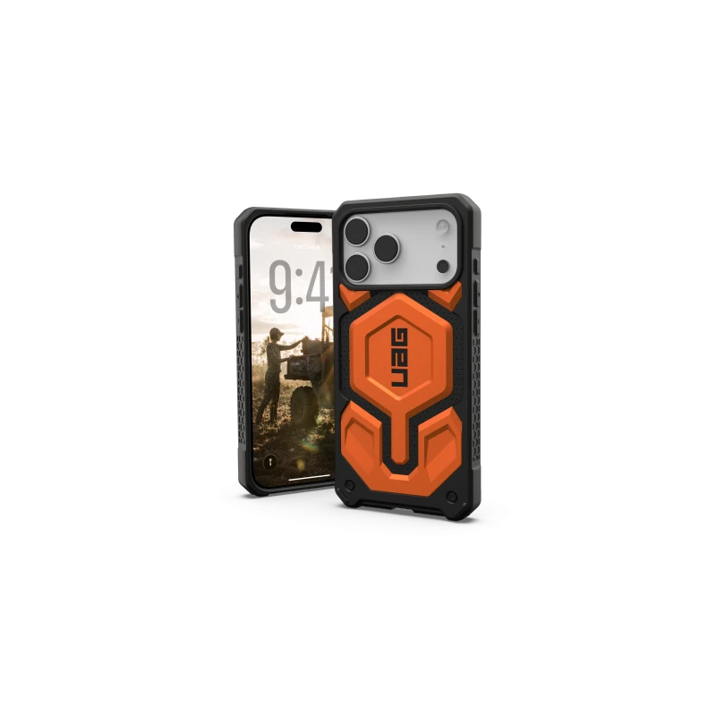 UAG Monarch Pro - etui do iPhone 17 Pro Max kompatybilne z MagSafe (orange)