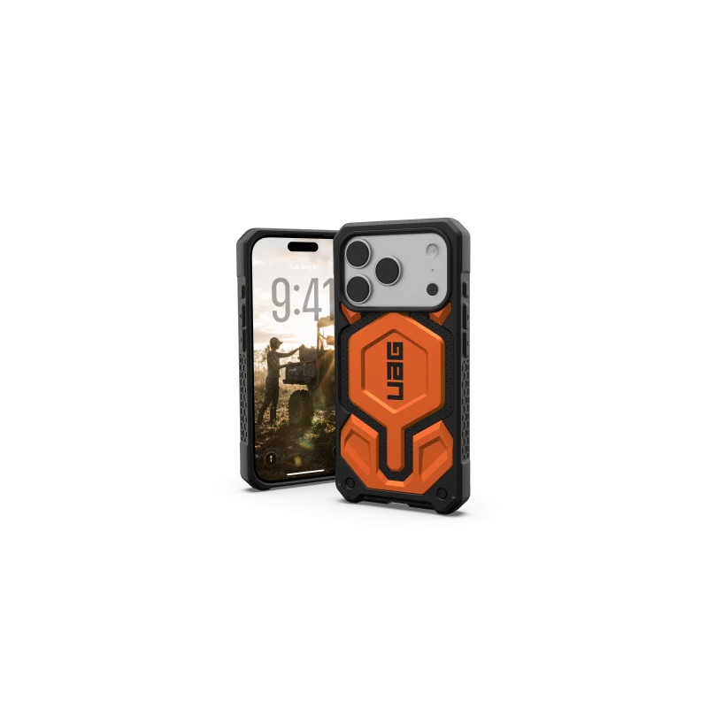 UAG Monarch Pro - etui do iPhone 17 Pro kompatybilne z MagSafe (orange)