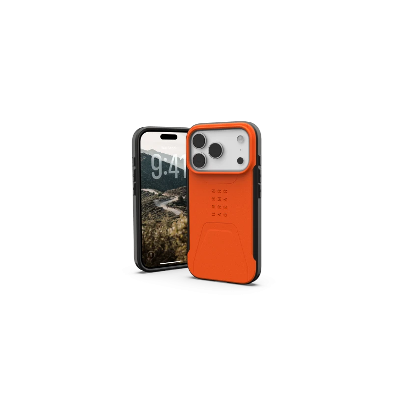 UAG Civilian MagSafe - etui do iPhone 17 Pro kompatybilne z MagSafe (orange)