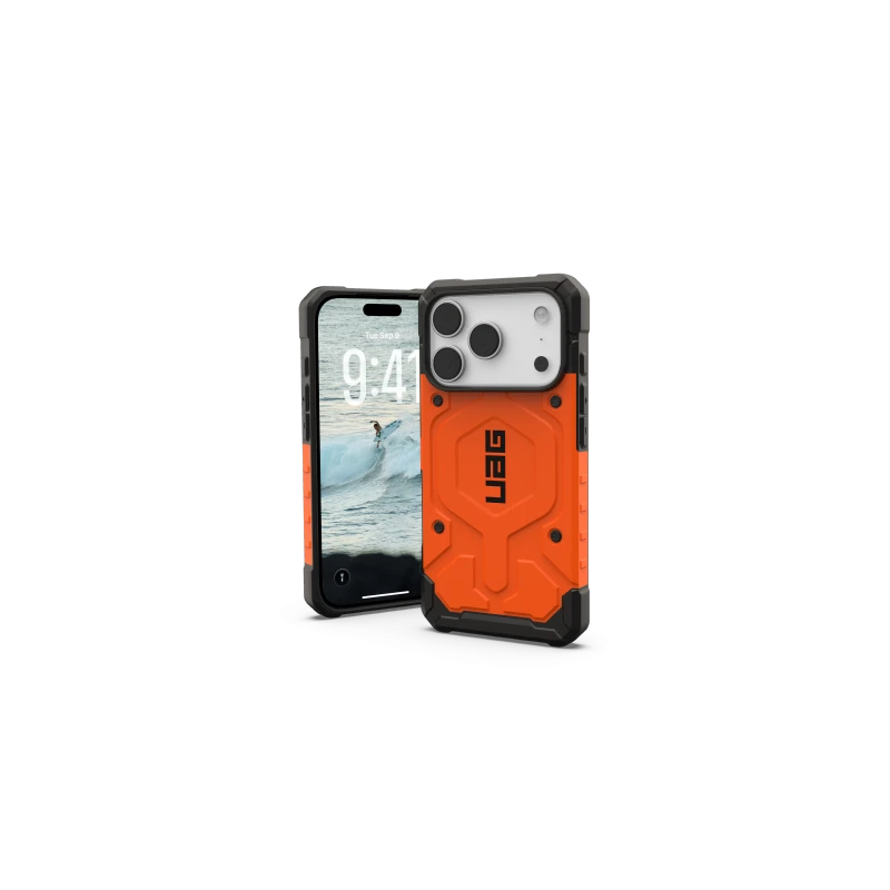 UAG Pathfinder MagSafe - etui do iPhone 17 Pro kompatybilne z MagSafe (orange)