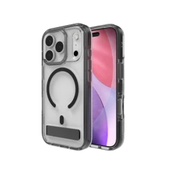 ZAGG Santa Cruz Snap KS - etui z podstawką do iPhone 17 Pro kompatybilne z MagSafe (jet black)
