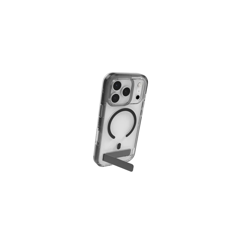 ZAGG Santa Cruz Snap KS - etui z podstawką do iPhone 17 Pro kompatybilne z MagSafe (jet black)