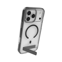 ZAGG Santa Cruz Snap KS - etui z podstawką do iPhone 17 Pro Max kompatybilne z MagSafe (jet black)