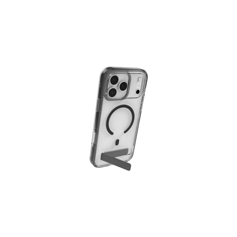 ZAGG Santa Cruz Snap KS - etui z podstawką do iPhone 17 Pro Max kompatybilne z MagSafe (jet black)