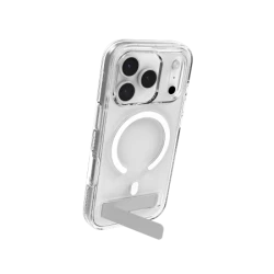 ZAGG Crystal Palace Snap KS - etui z podstawką do iPhone 17 Pro kompatybilne z MagSafe (clear)