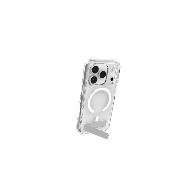 ZAGG Crystal Palace Snap KS - etui z podstawką do iPhone 17 Pro kompatybilne z MagSafe (clear)