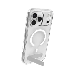 ZAGG Crystal Palace Snap KS - etui z podstawką do iPhone 17 Pro Max kompatybilne z MagSafe (clear)