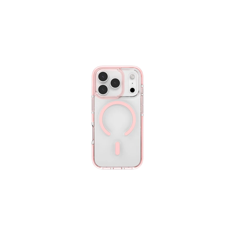 ZAGG Santa Cruz Snap - etui do iPhone 17 Pro kompatybilne z MagSafe (pink sorbet)