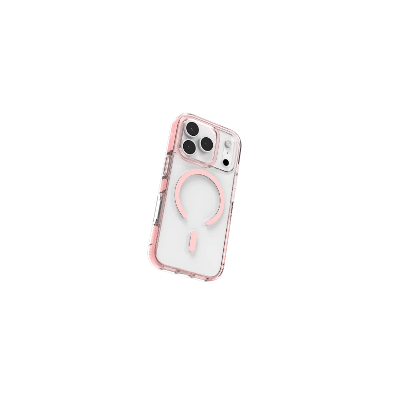ZAGG Santa Cruz Snap - etui do iPhone 17 Pro kompatybilne z MagSafe (pink sorbet)