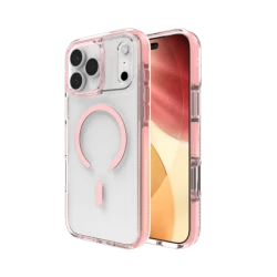 ZAGG Santa Cruz Snap - etui do iPhone 17 Pro Max kompatybilne z MagSafe (pink sorbet)