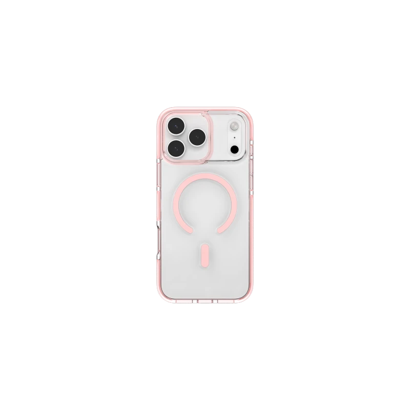 ZAGG Santa Cruz Snap - etui do iPhone 17 Pro Max kompatybilne z MagSafe (pink sorbet)