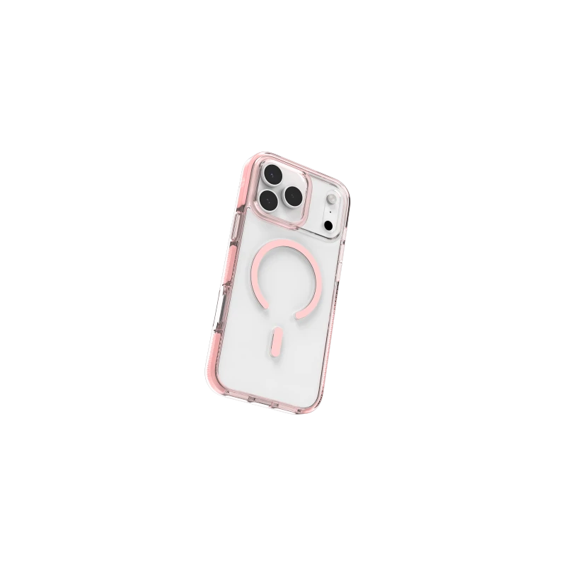 ZAGG Santa Cruz Snap - etui do iPhone 17 Pro Max kompatybilne z MagSafe (pink sorbet)
