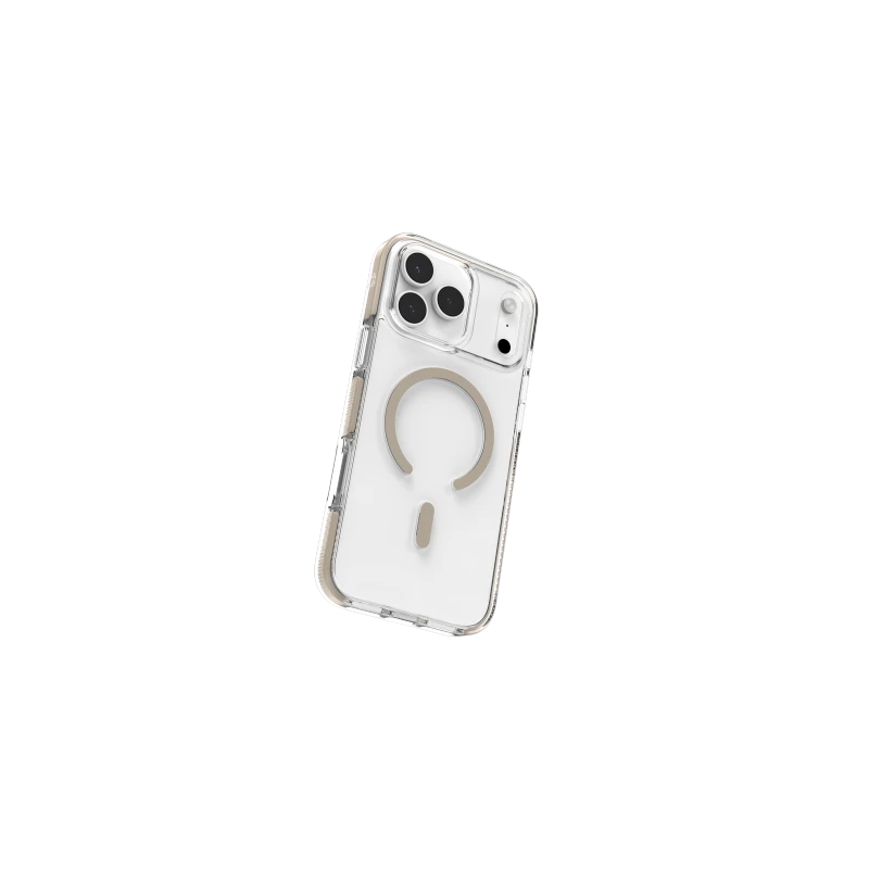 ZAGG Santa Cruz Snap - etui do iPhone 17 Pro Max kompatybilne z MagSafe (titanium)