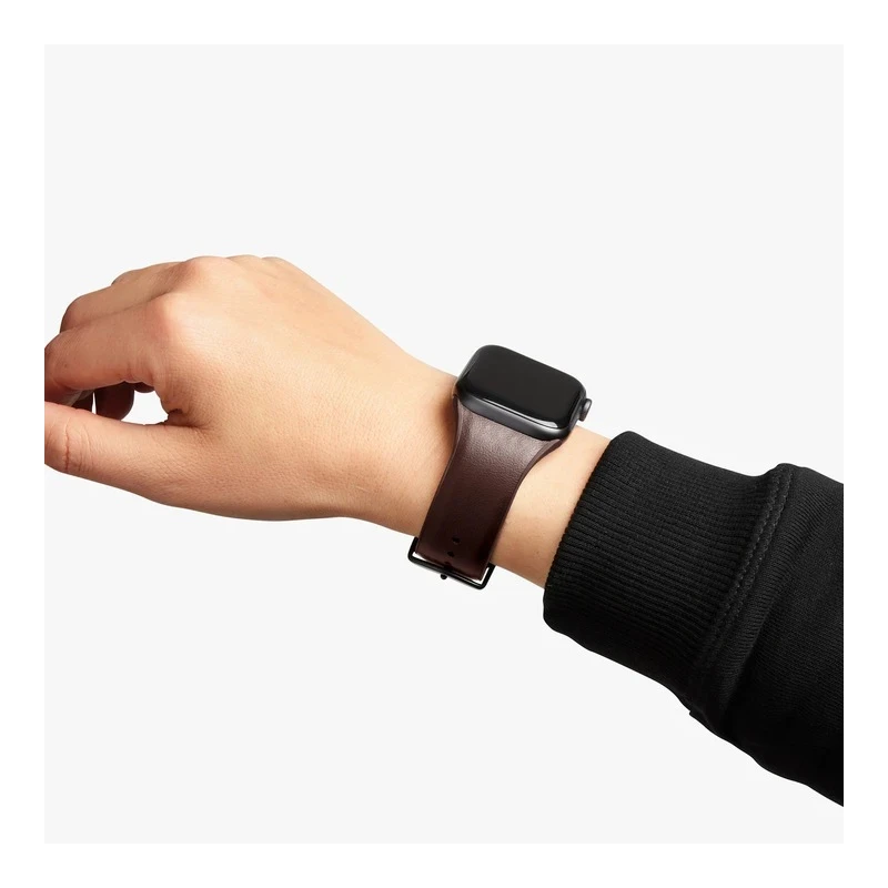 Bellroy Apple Watch Strap 2nd gen. - pasek do Apple Watch 38 mm - 42 mm (ganache)