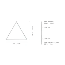 Nanoleaf Shapes Triangles Starter Kit - panele świetlne (9 paneli świetlnych)