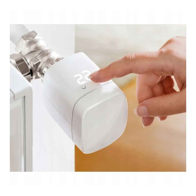 Eve Thermo Matter - inteligentny termostat (kompatybilność: Apple Home, Samsung SmartThings, Alexa, Google Home, Home Assistant)
