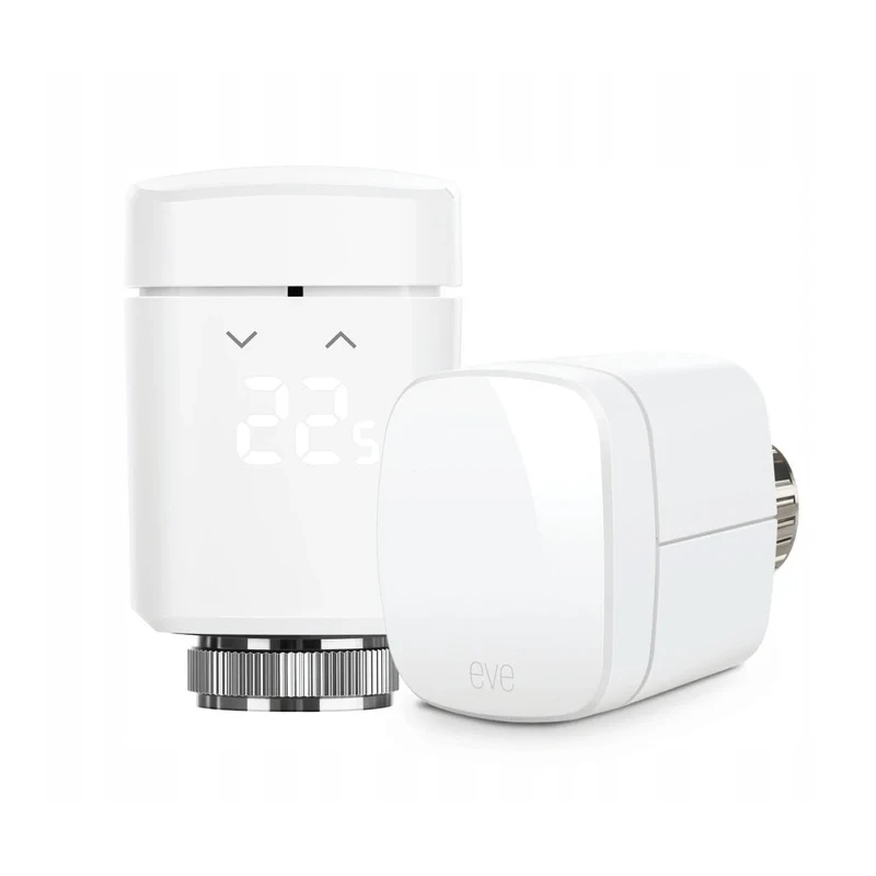 Eve Thermo Matter - inteligentny termostat (kompatybilność: Apple Home, Samsung SmartThings, Alexa, Google Home, Home Assistant)