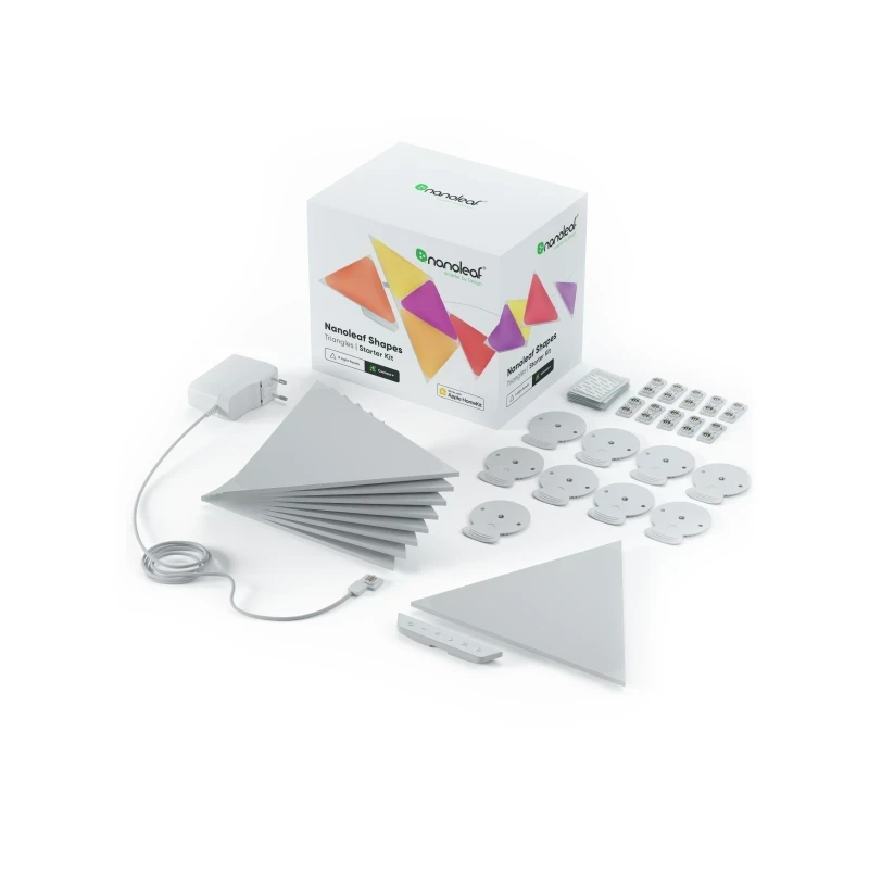 Nanoleaf Shapes Triangles Starter Kit - panele świetlne (9 paneli świetlnych)