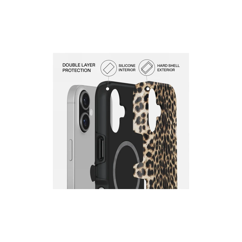 Burga Tough Magsafe - etui ochronne do iPhone 17 kompatybilne z MagSafe (player)