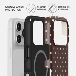 Burga Tough Magsafe - etui ochronne do iPhone 17 Pro Max kompatybilne z MagSafe (sorry busy)