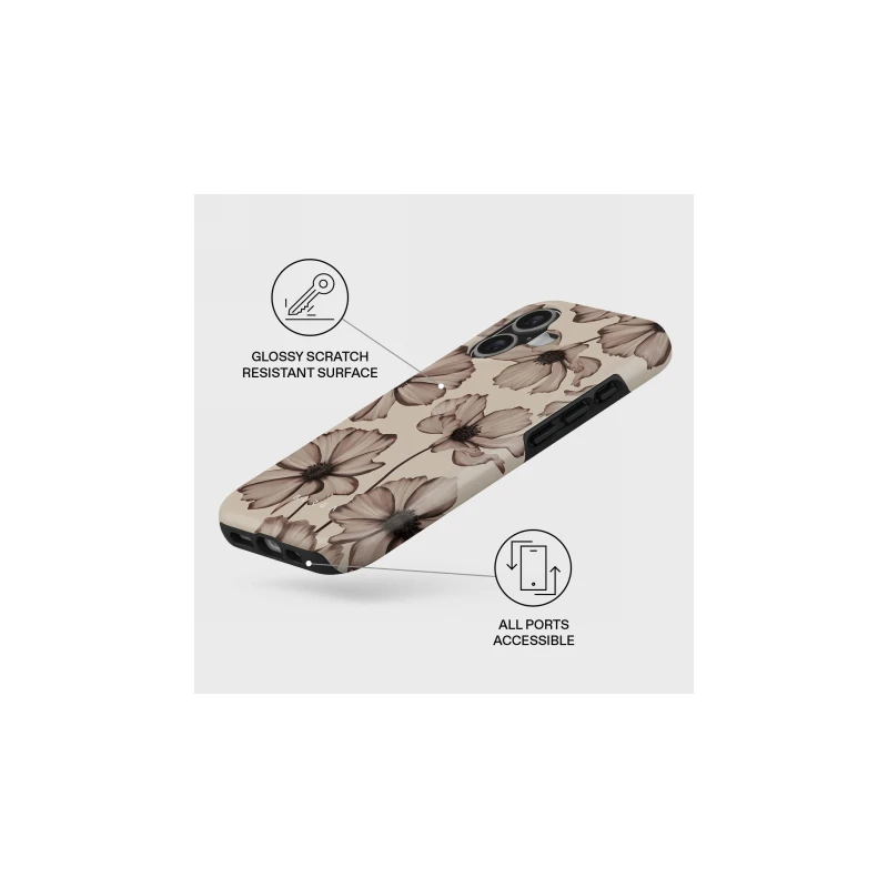 Burga Tough Magsafe - etui ochronne do iPhone 17 kompatybilne z MagSafe (barely yours)