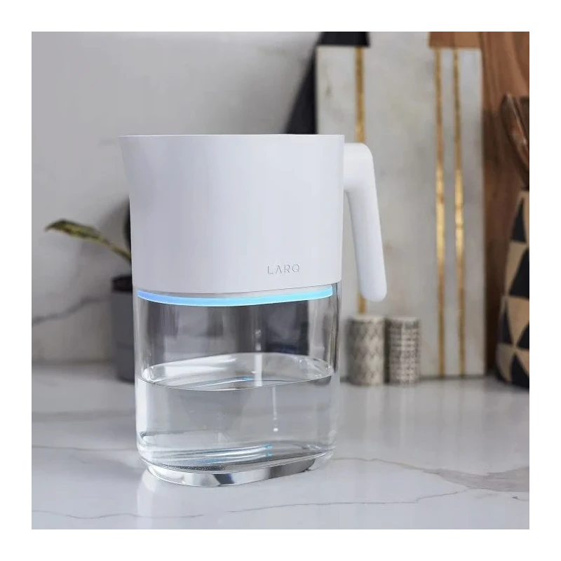 LARQ Pitcher PureVis - inteligentny, samoczyszczący dzbanek filtrujący 1.9 L (pure white)
