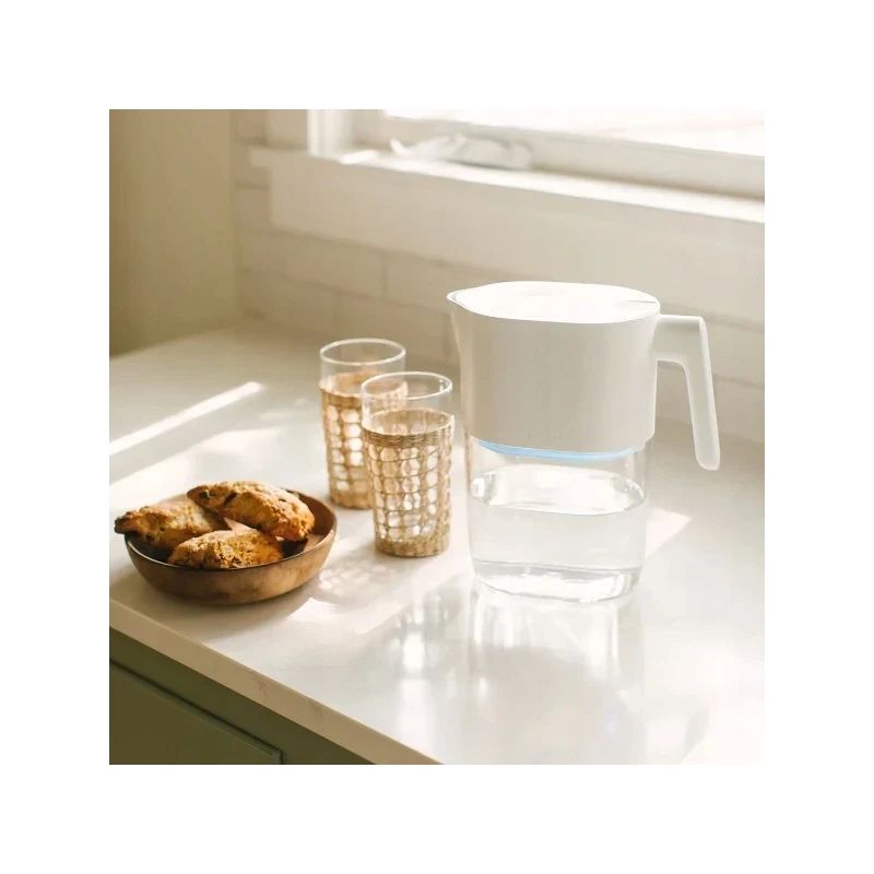 LARQ Pitcher PureVis - inteligentny, samoczyszczący dzbanek filtrujący 1.9 L (pure white)