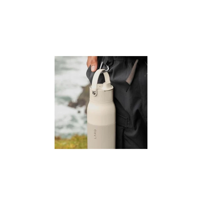 LARQ Bottle PureVis 2 - inteligentna, samoczyszcząca butelka filtrująca, światło UV-C 680ml (eucalyptus green)