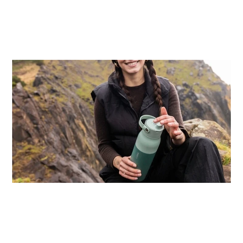 LARQ Bottle PureVis 2 - inteligentna, samoczyszcząca butelka filtrująca, światło UV-C 680ml (mojave dune)