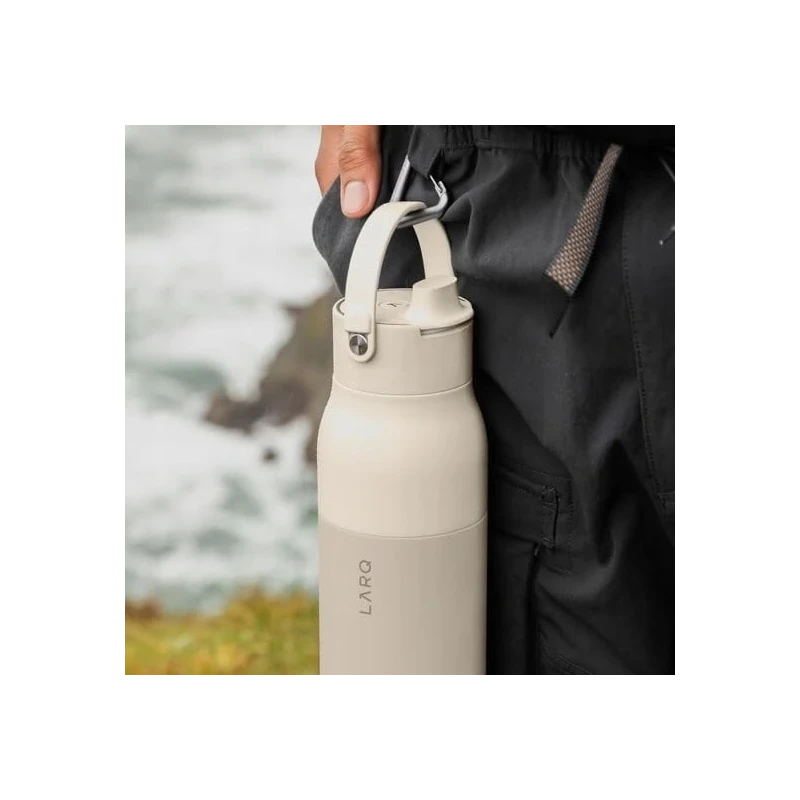 LARQ Bottle PureVis 2 - inteligentna, samoczyszcząca butelka filtrująca, światło UV-C 1L (obsidian black)