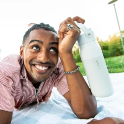 LARQ Bottle PureVis2 inteligentna samoczyszcząca butelka filtrująca UV-C 1L (mojave dune)