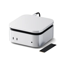 Satechi USB4 Slim NVMe SSD Enclosure - adapter dysku NVMe M.2 SSD (silver)