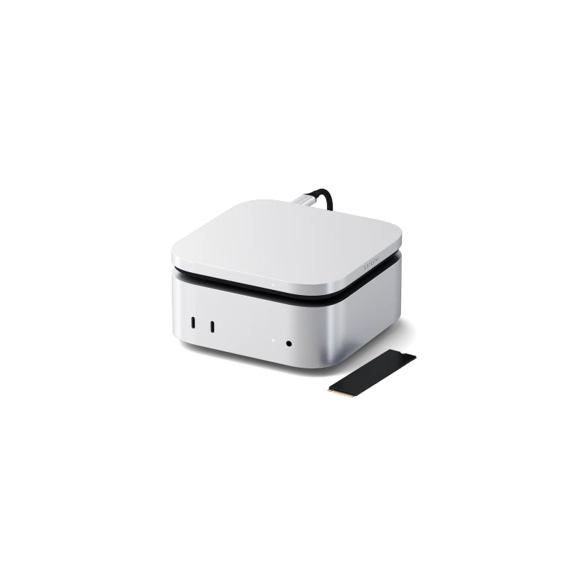 Satechi USB4 Slim NVMe SSD Enclosure - adapter dysku NVMe M.2 SSD (silver)