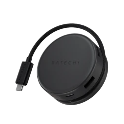 Satechi OntheGo 7-in-1 Multiport Adapter - adapter do urządzeń mobilnych (USB-C PD, 2x USB-A, HDMI 4K, Ethernet, czytnik kart mi