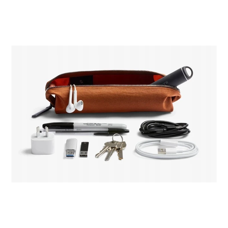 Bellroy Pencil Case - piórnik 23 cm x 7 cm x 4 cm (bronze)