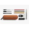 Bellroy Pencil Case stylowy i trwału elegancki piórnik ogranizer (bronze)
