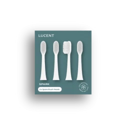 Be Lucent Spark Heads - wymienne szczotki (4 szt., white)