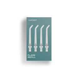 Be Lucent Flare Nozzles - wymienne końcówki do irygatora Flare (4 szt.)