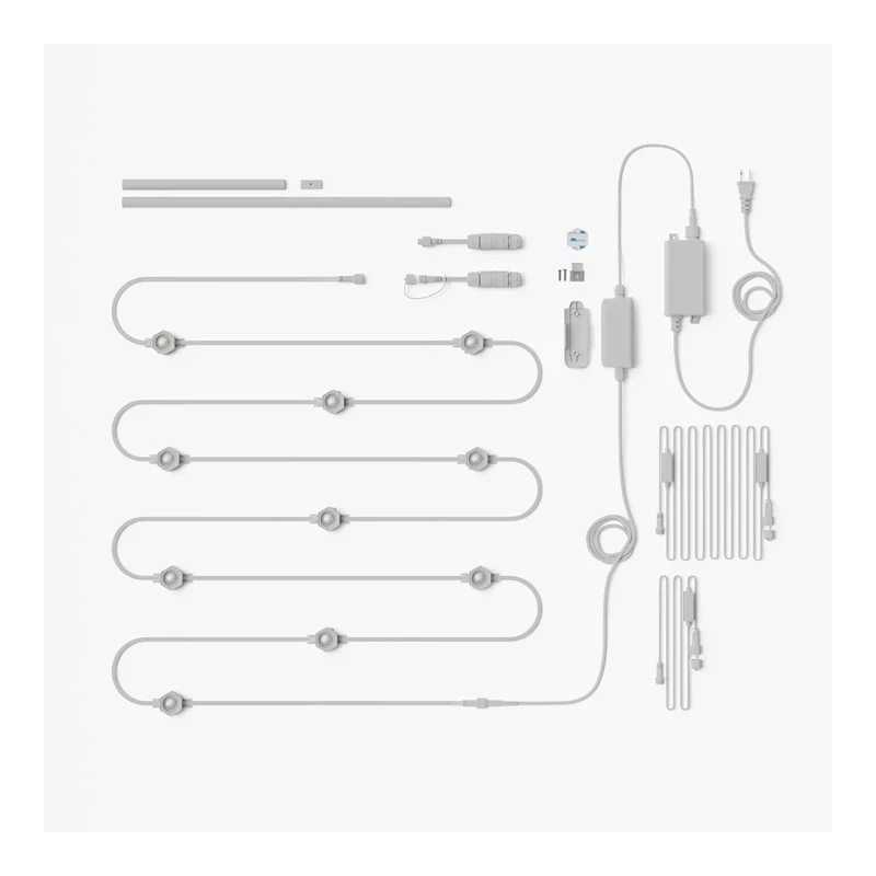 Nanoleaf 1D Permanent Outdoor Light Starter Kit - zewnętrzna taśma LED (15m)