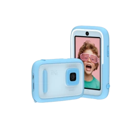 myFirst Camera 50 - aparat fotograficzny dla dzieci z technologią AI, dotykowym ekranem IPS i podwójnym obiektywem 16MP/20MP (bl