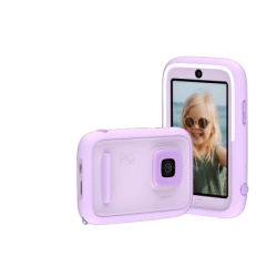 myFirst Camera 50 - aparat fotograficzny dla dzieci z technologią AI, dotykowym ekranem IPS i podwójnym obiektywem 16MP/20MP (pu