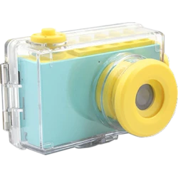 myFirst Camera 2 - wodoodporny aparat cyfrowy dla dzieci, z ekranem 2" IPS, rozdzielczość 8MP, wodoszczelność IPX8 (blue)
