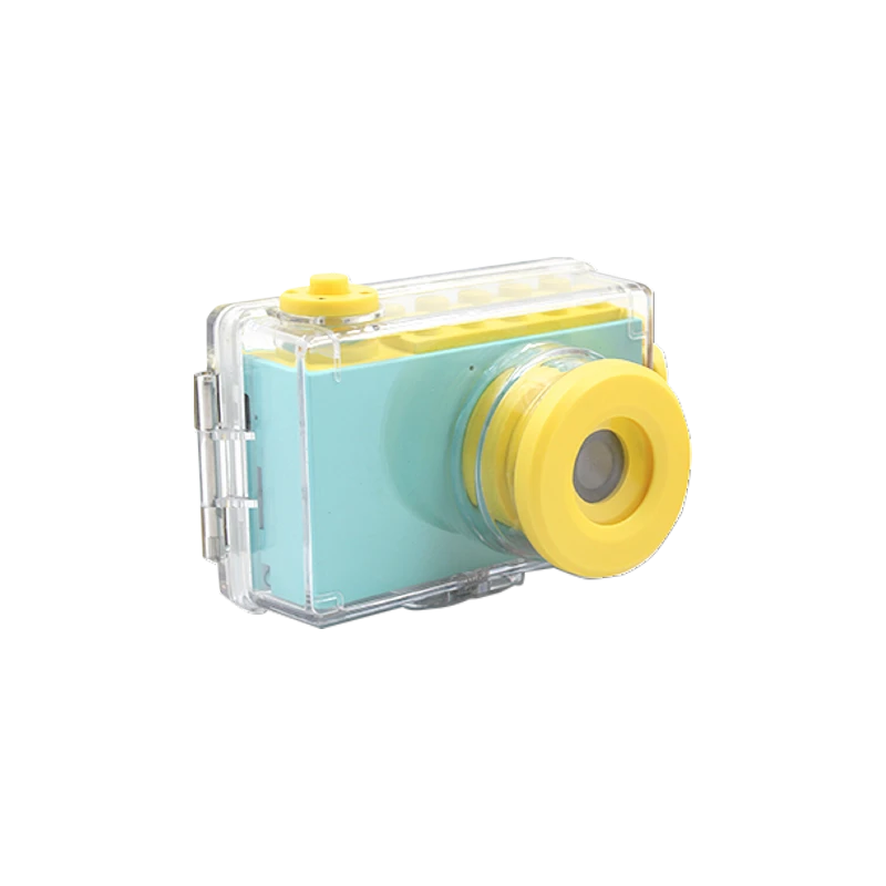 myFirst Camera 2 - wodoodporny aparat cyfrowy dla dzieci, z ekranem 2" IPS, rozdzielczość 8MP, wodoszczelność IPX8 (blue)