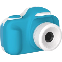 myFirst Camera 3 - aparat cyfrowy dla dzieci z gumowym etui ochronnym, ekranem 2" IPS, rozdzielczości 16MP i dwoma obiektywami (