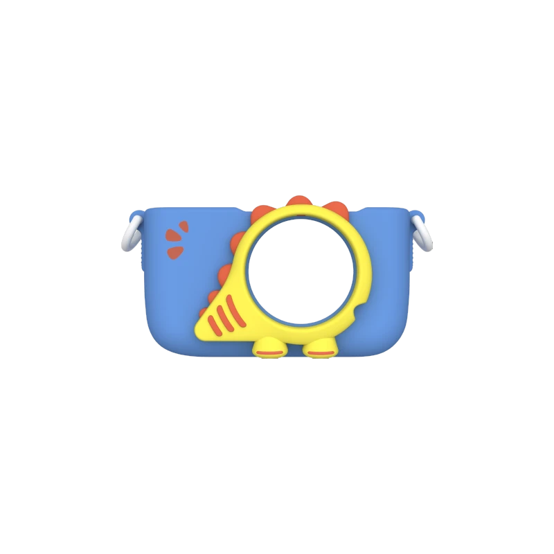 myFirst Camera 3 - aparat cyfrowy dla dzieci z gumowym etui ochronnym, ekranem 2" IPS, rozdzielczości 16MP i dwoma obiektywami (