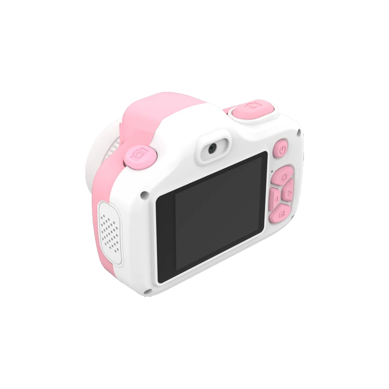 myFirst Camera 3 - aparat cyfrowy dla dzieci z gumowym etui ochronnym, ekranem 2" IPS, rozdzielczości 16MP i dwoma obiektywami (