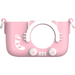 myFirst Camera 3 - aparat cyfrowy dla dzieci z gumowym etui ochronnym, ekranem 2" IPS, rozdzielczości 16MP i dwoma obiektywami (