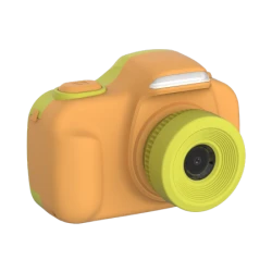 myFirst Camera 3 - aparat cyfrowy dla dzieci z gumowym etui ochronnym, ekranem 2" IPS, rozdzielczości 16MP i dwoma obiektywami (